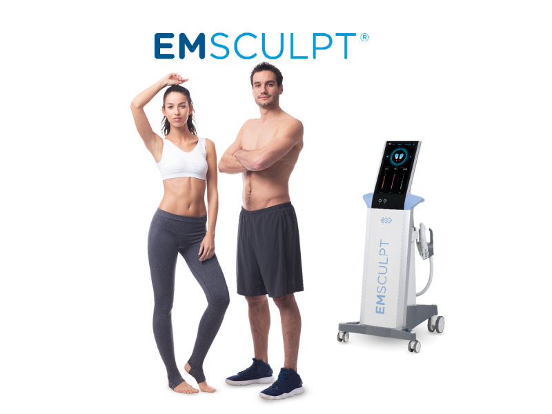 Emsculpt μυϊκή τόνωση και καύση λίπους